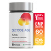 Decode Age Coq10 Ubiquinol Supplement | 99% Pure Coenzyme Q10 With Piperine | 100Mg | Veg - 60N