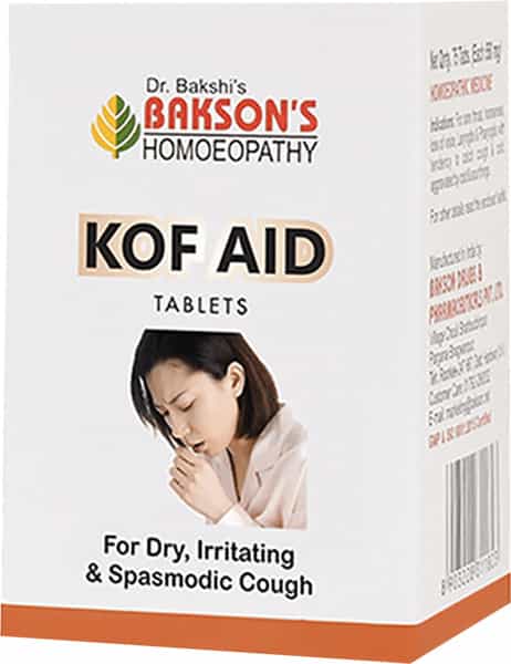 Dr Bakshi's Bakson Homoeopathy Kof Aid Tablet 75