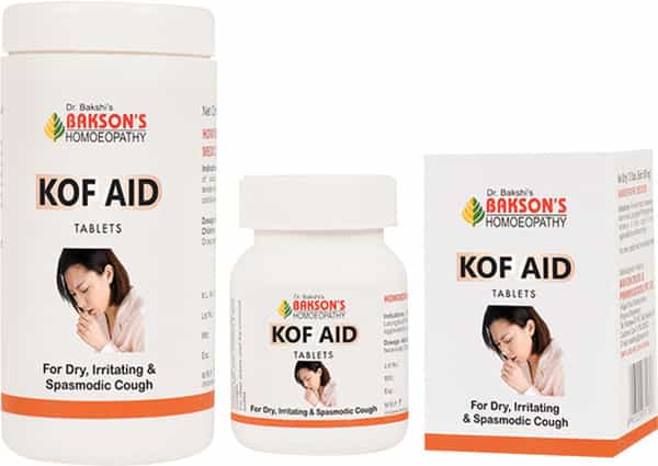 Dr Bakshi's Bakson Homoeopathy Kof Aid Tablet 75
