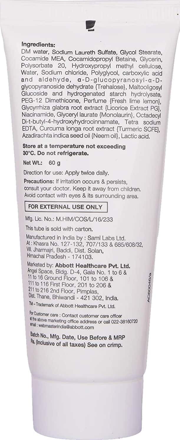 Buy FACE CARE TVAKSH FACE WASH 60G Online & Get Upto 60 OFF at PharmEasy