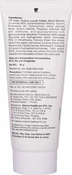 Face Care Tvaksh Face Wash 60G