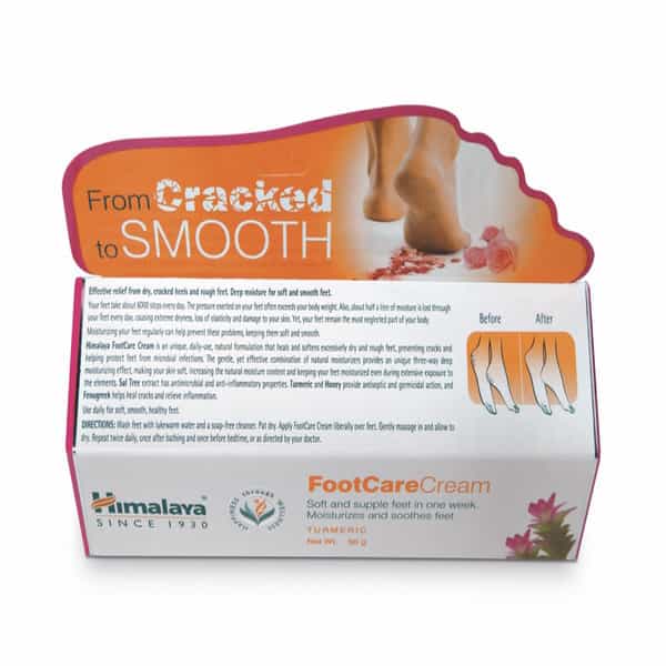 Himalaya Footcare Cream Helps Repair Cracked Heels 50Gm