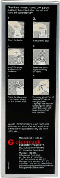 Hair 4U Cpx Anagain Minoxidil Hair Serum Bottle Of 60 Ml