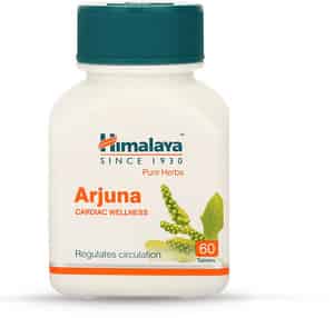 Himalaya Arjuna | Cardiac Wellness | Regulates Circulation | Bottle | 60 Tablets