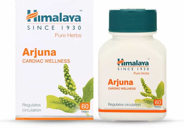 Himalaya Arjuna Cardiac Wellness | Regulates Circulation | Tablets | 60 No's