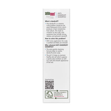 Sebamed Anti-Dandruff Shampoo 200ml | Ph 5.5 | Hair & Dandruff Prone Scalp| 50% Reduction In 14 Days