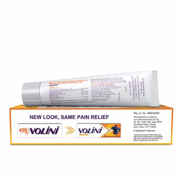 Volini Pain Relief | Gel | 100 Gm