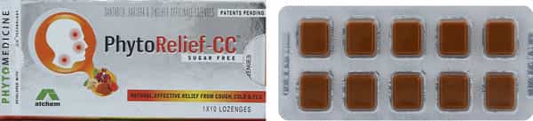 Phytorelief Cc Sugar Free 10 Lozenges