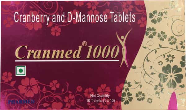 Cranmed 1000Mg Tablet 10'S