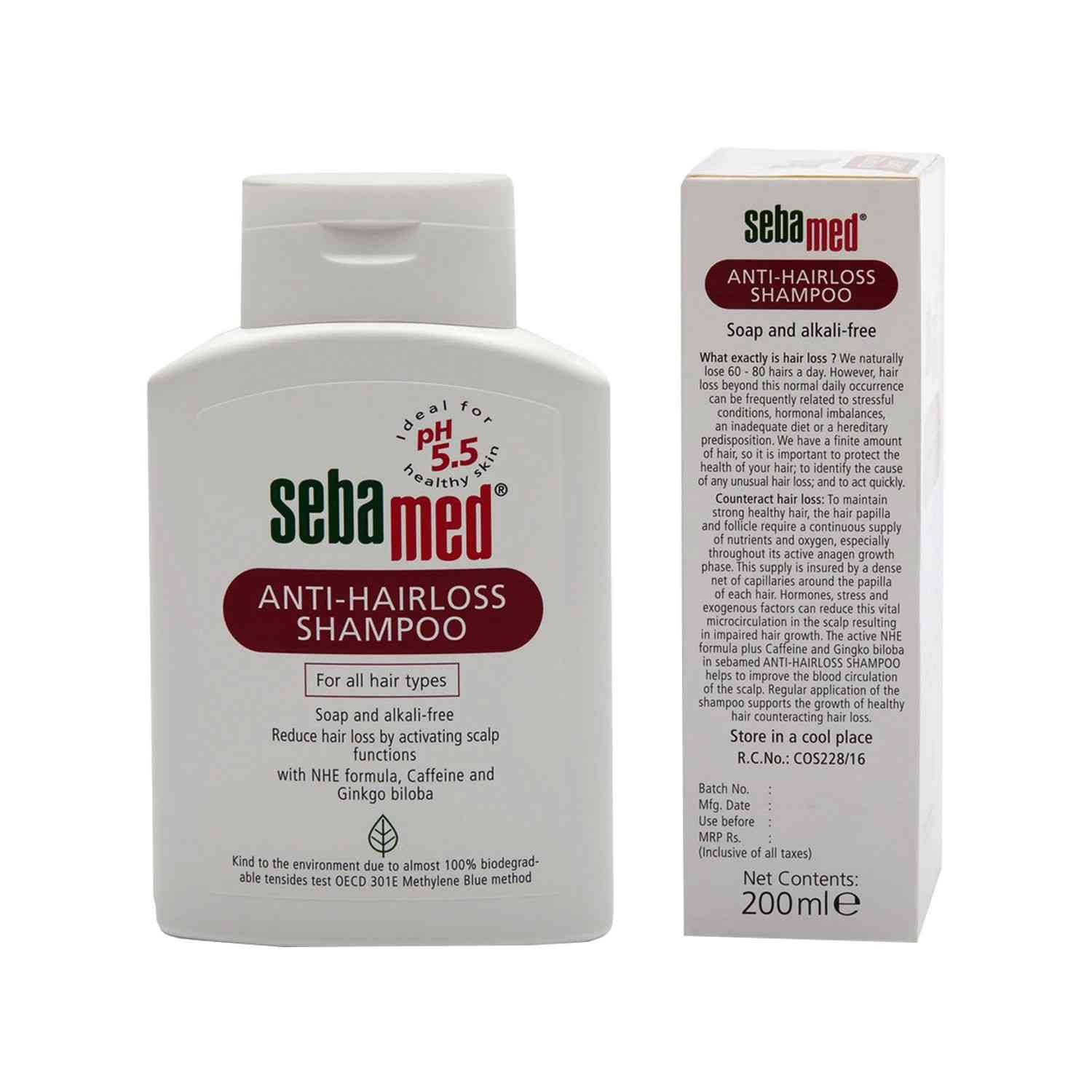 Buy Sebamed Anti Hairloss Shampoo Bottle Of 200 Ml Online & Get Upto 60