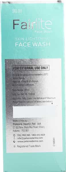 Fairlite Face Wash Bottle Of 90 Ml