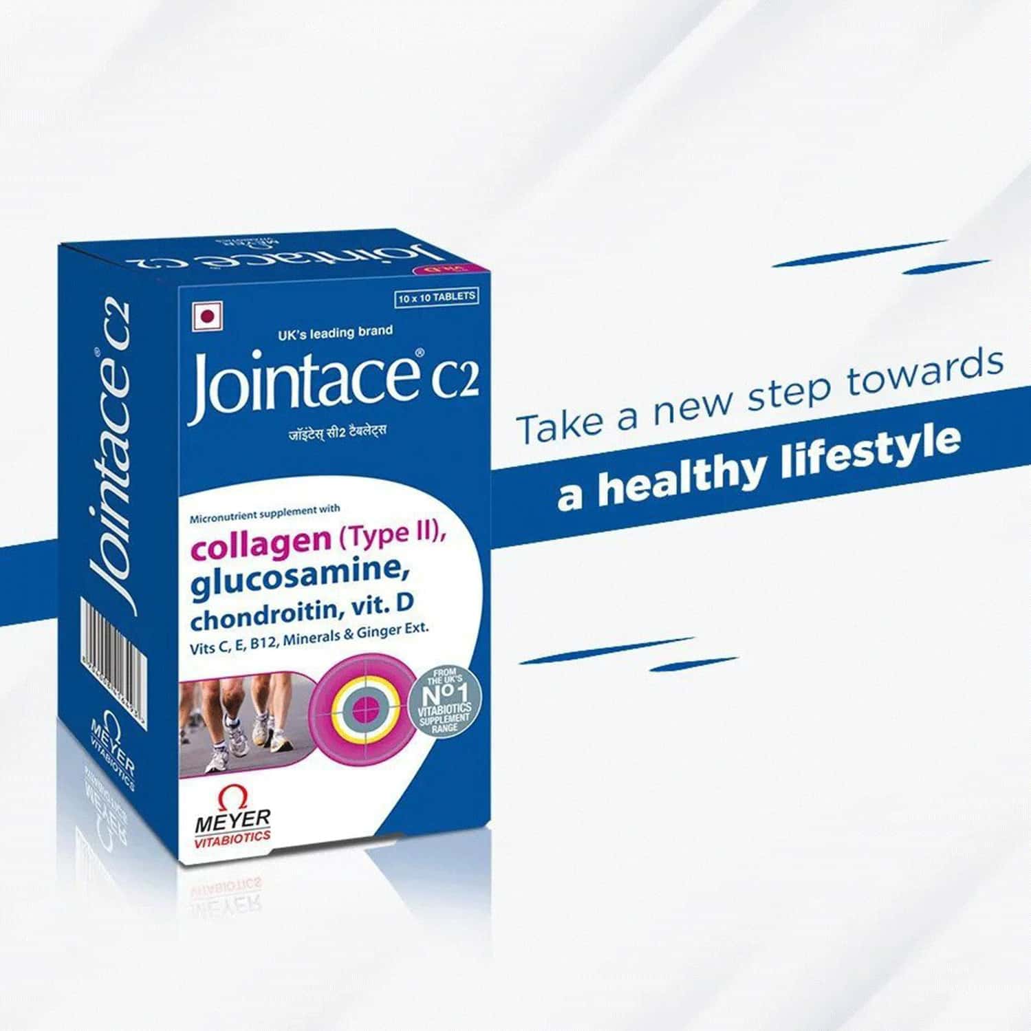 Buy JOINTACE C2 PLUS STRIP OF 10 TABLETS Online & Get Upto 60 OFF at