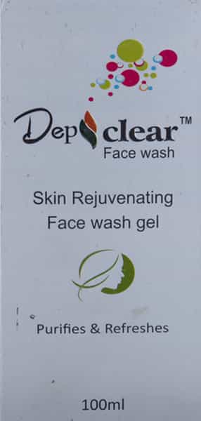 Depclear Face Wash Gel 100Ml