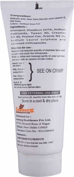 Depclear Face Wash Gel 100Ml