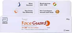 Tvaksh Face Guard Silicone Sunscreen Gel | Spf 30+ Pa+++ | 30 Gm