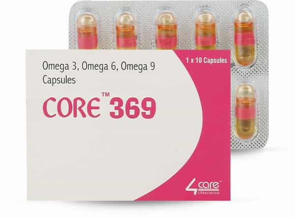 Core 369 Strip Of 10 Capsules