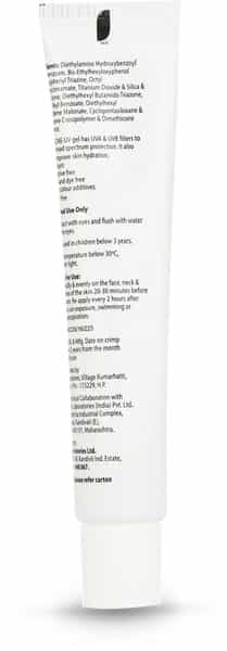 Acne Uv Advanced Light Protection Spf 30+ Pa+++ Sunscreen Gel 30 Gm