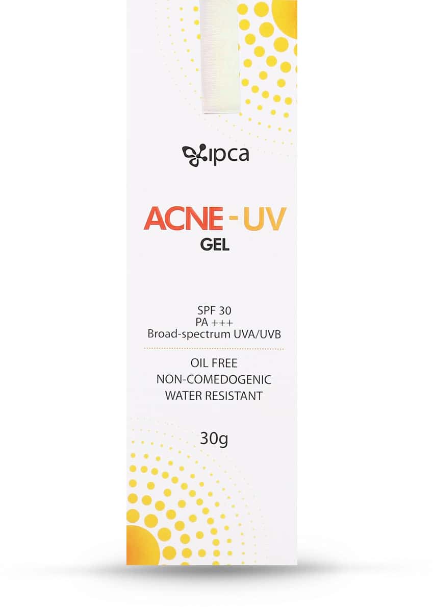 Ipca Acne-uv Advanced Light Protection Spf 30+ Pa++++ Sunscreen Gel 30 Gm
