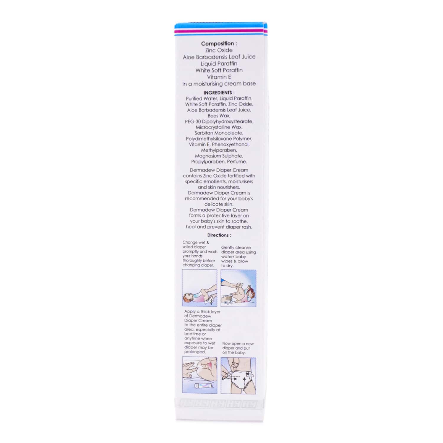 DERMADEW | DIAPER CREAM | TUBE | 50 GM