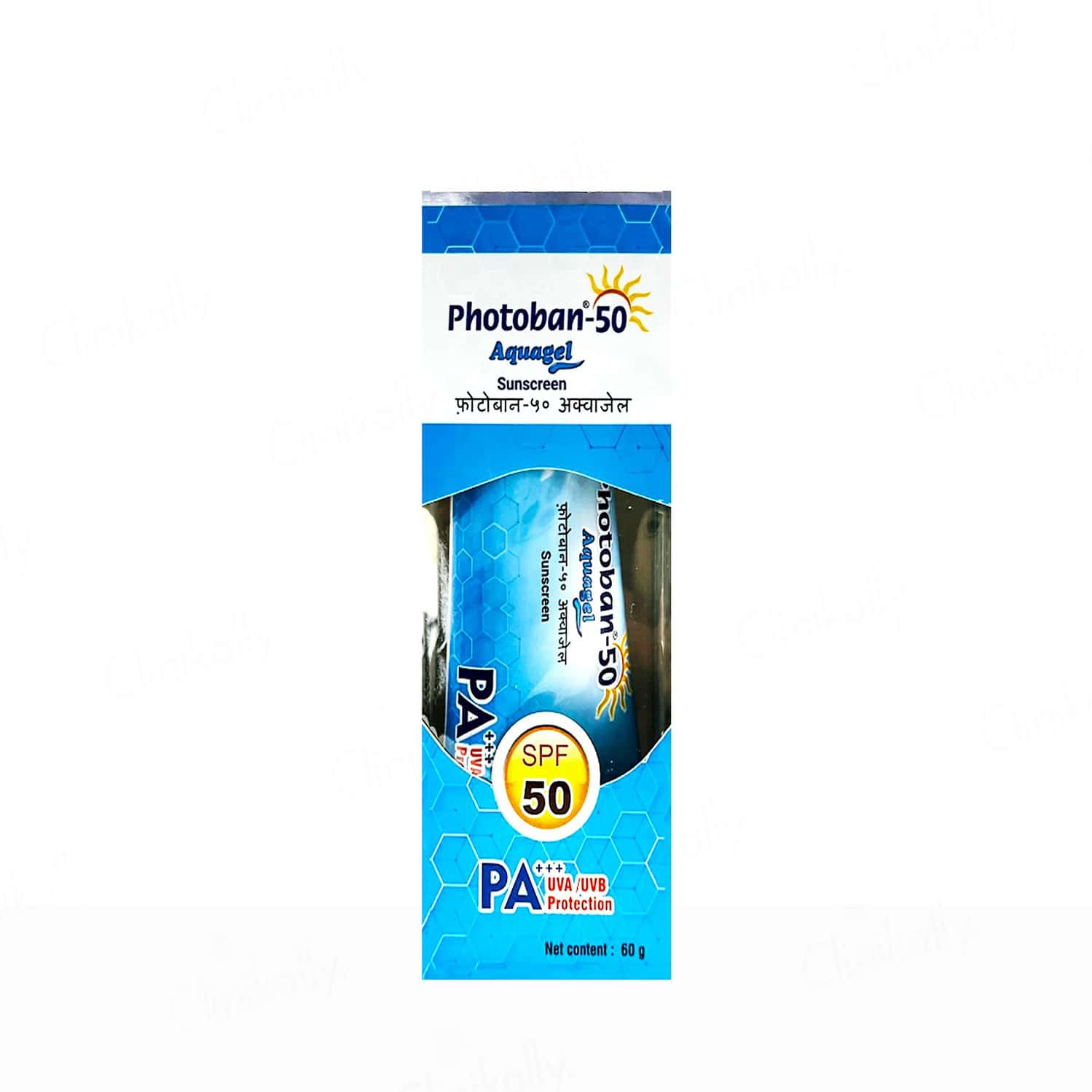 Photoban 50 Aquagel Spf 50 Pa+++ Sunscreen 60 Gm