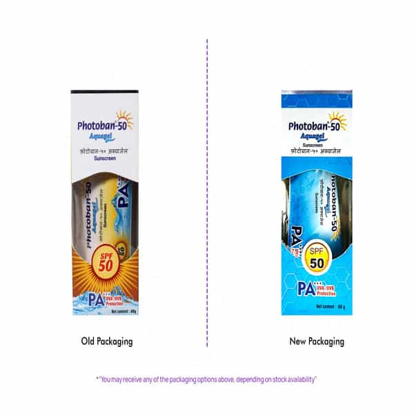 Photoban 50 Aquagel | Spf 50 | Sunscreen 60 Gm