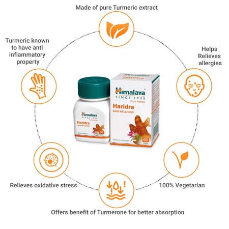 Himalaya Haridra | Tablets | 60 No'S