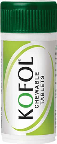 Kofol Bottle Of 60 Chewable Tablets