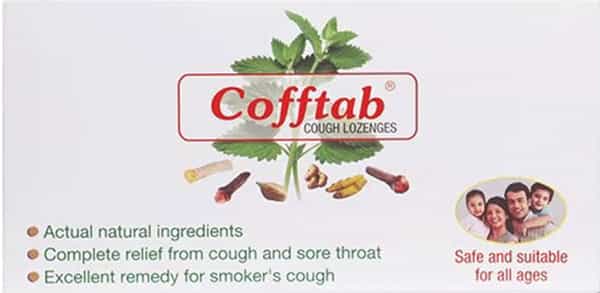 Cofftab Strip Of 8 Lozenges