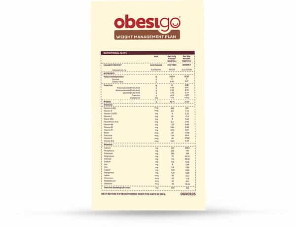 Obesigo Chocolate Fat Burner Powder (Pack Of 7) Box Of 58 G