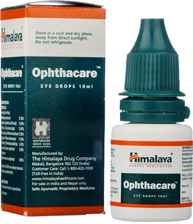 Himalaya Ophthacare Bottle Of 10ml Eye Drops