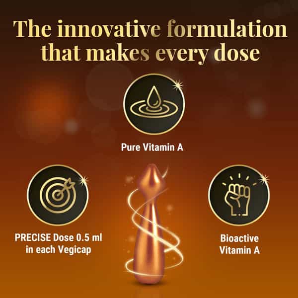 Revibra A15 | Pure Retinol Cream | 0.5Ml 28 Vegicaps