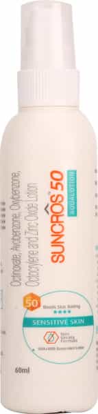 Suncros 50 Aqualotion Spf 50 Sensitive Skin 60Ml