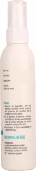 Suncros 50 Aqualotion Spf 50 Sensitive Skin 60Ml