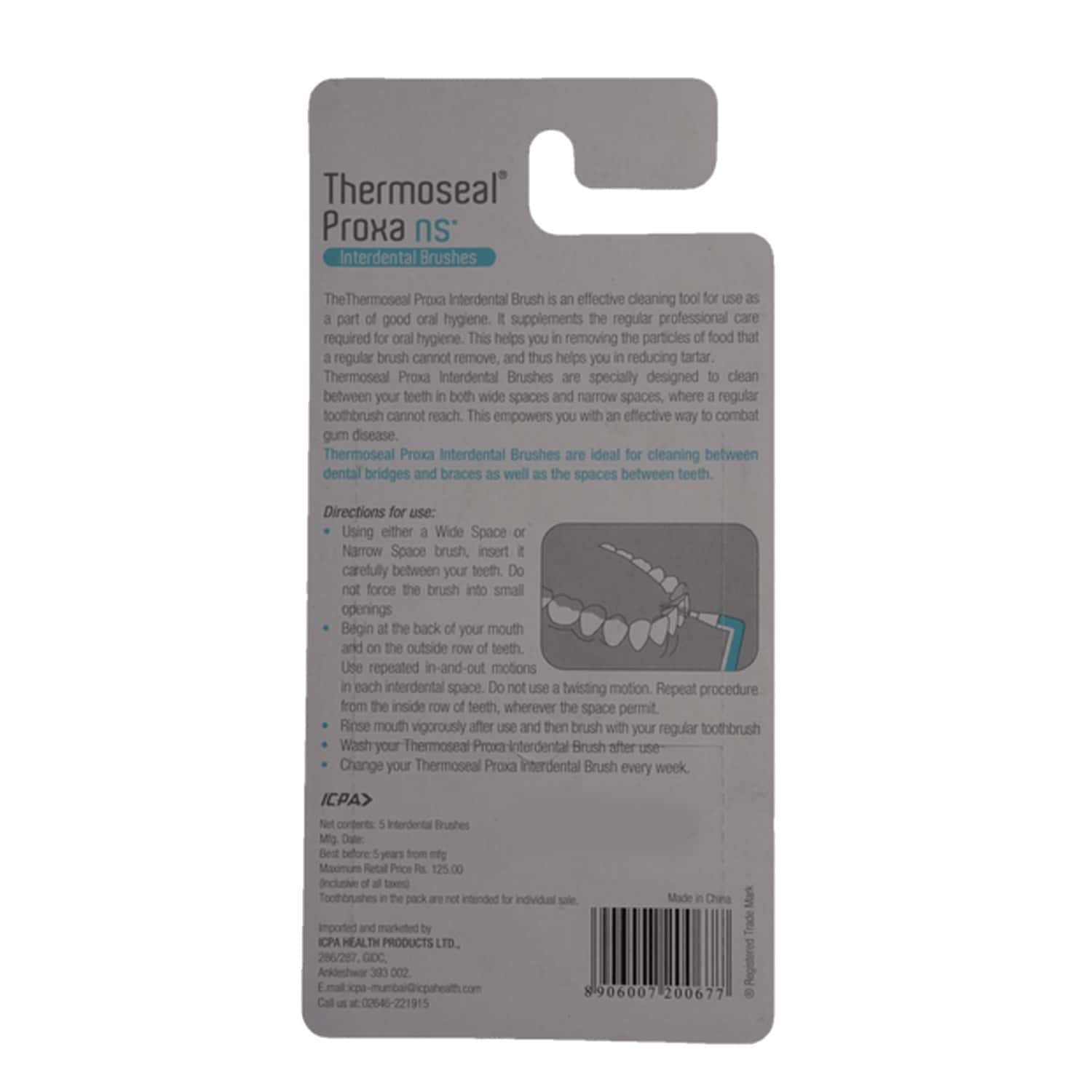 Buy THERMOSEAL PROXA NS BRUSH 1'S Online & Get Upto 60 OFF at PharmEasy