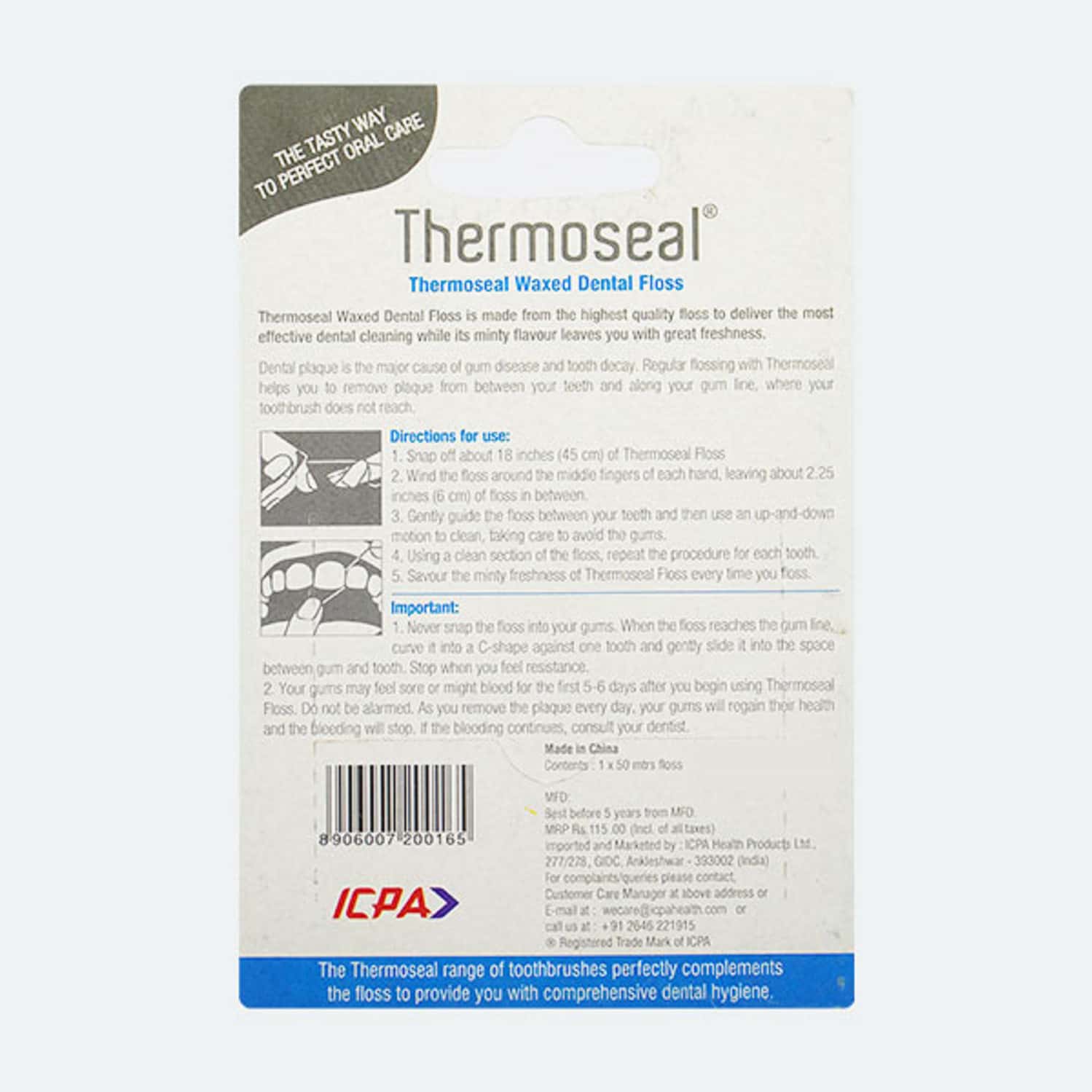 Buy THERMOSEAL FLOSS 50 MTS Online & Get Upto 60 OFF at PharmEasy