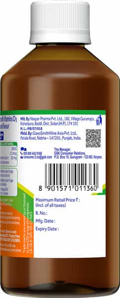 Ostocalcium B12 Suspension (Banana Flavor Syrup - 200Ml)