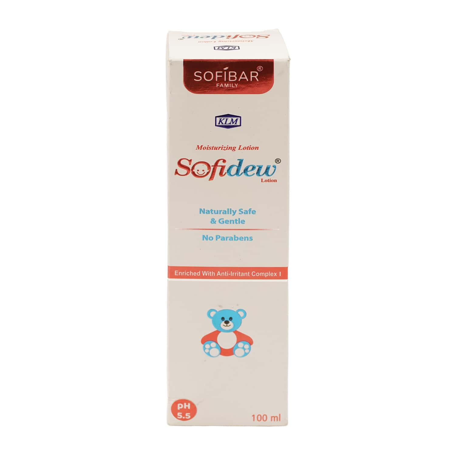 Sofidew Ph 5.5 Tube Of 100ml Lotion