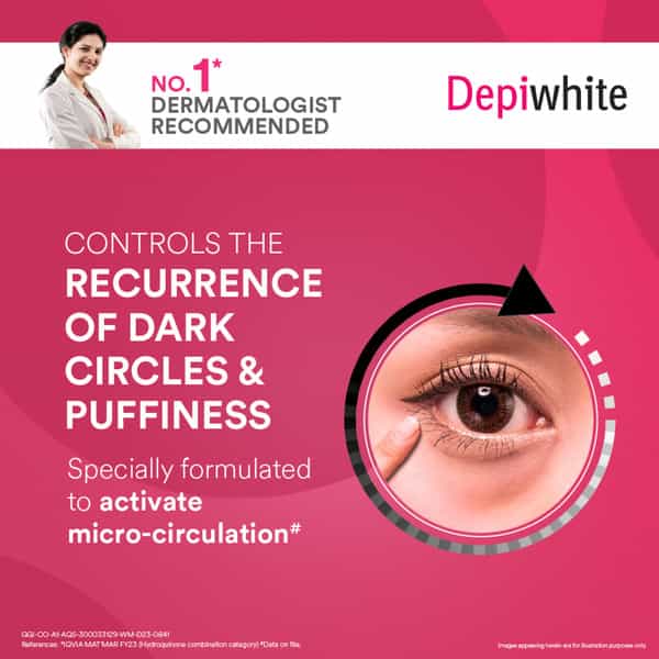 Depiwhite Tube Of 15Ml Eye Contour Gel