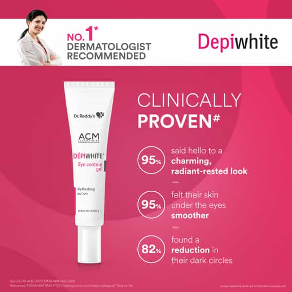 Depiwhite Tube Of 15Ml Eye Contour Gel