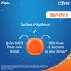 Cofsils Orange Strip Of 10 Lozenges