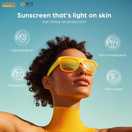 Suncros Matte Finish Soft Spf 50+ Gel 50gm
