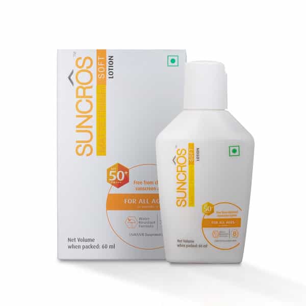 Suncros Matte Finish Soft | Spf 50+ | Lotion 60Ml