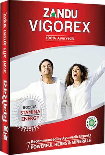 Zandu Vigorex Ayurvedic Daily Energizer - 10 Capsules