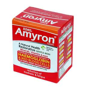 Aimil Amyron Tablet 30s | Iron Supplement For Men & Women | Improve Hemoglobin Levels