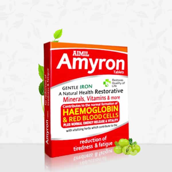 Aimil Amyron Tablet 30S | Iron Supplement For Men & Women | Improve Hemoglobin Levels