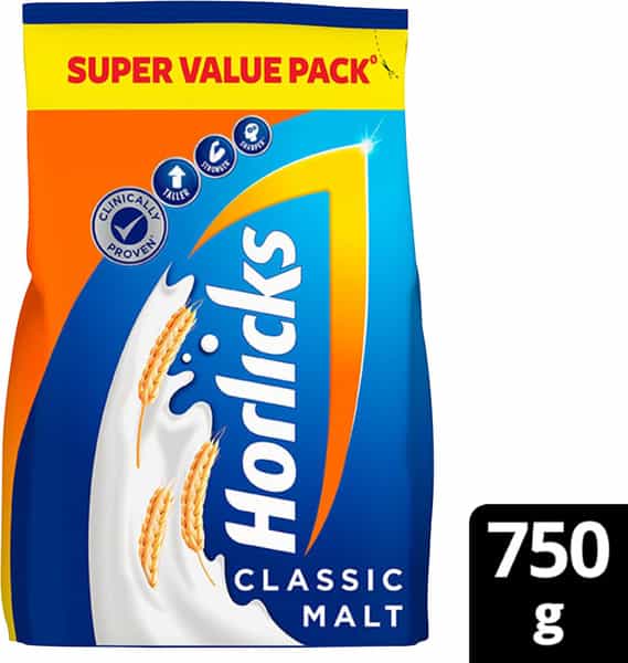 Horlicks Nutrition Drink Pouch 750 G