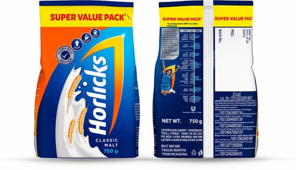 Horlicks Nutrition Drink Pouch 750 G