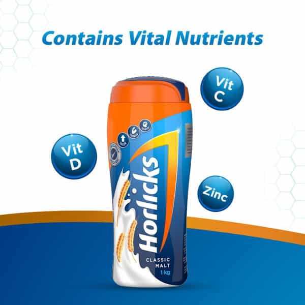 Horlicks Nutrition Drink Jar 1 Kg
