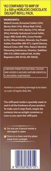 Horlicks Nutrition Drink Chocolate Carton 1 Kg