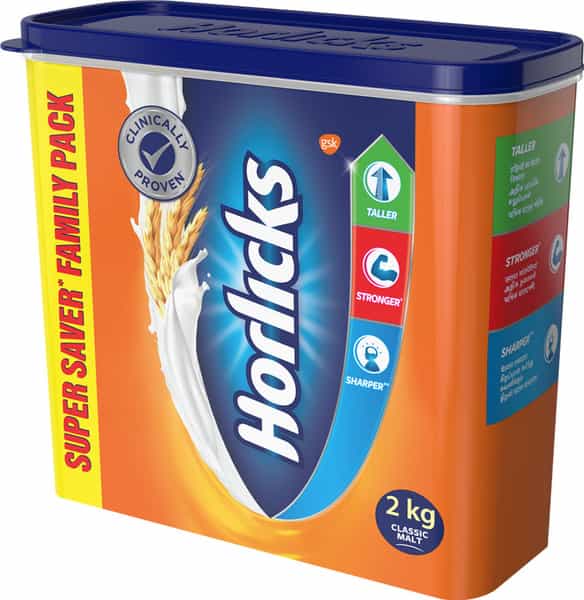 Standard Horlicks Health And Nutrition Drink - 2 X 500 G (Classic Malt)